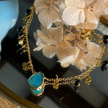 Charger l&#39;image dans la galerie, Bracelet Gazardiel - Turquoise et Spinelle
