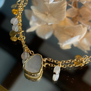 Bracelet Gazardiel - Perle et labradorite