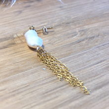 Charger l&#39;image dans la galerie, Boucles d&#39;oreilles  Perles &quot;Années Folles&quot; - Or