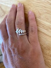 Charger l&#39;image dans la galerie, Bague Fougère - Argent