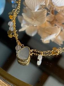 Bracelet Gazardiel - Perle et labradorite