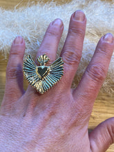 Charger l&#39;image dans la galerie, Bague Coeur Ardent - Ex-Voto
