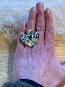 Bague Coeur Ardent - Ex-Voto