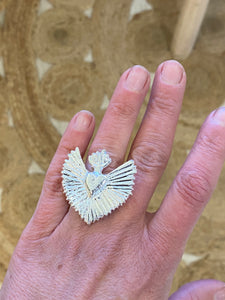 Bague Coeur Ardent - Ex-Voto