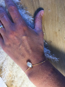 Bracelet Fantômette - quartz Fantôme - Or