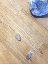Charger l&#39;image dans la galerie, Collier Fantômette - quartz Fantôme - Argent