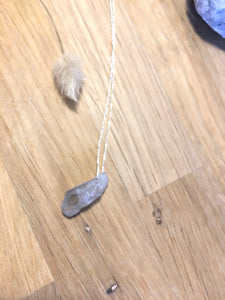 Collier Fantômette - quartz Fantôme - Argent
