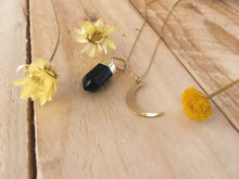 Charger l&#39;image dans la galerie, Collier - Pendule Obsidienne