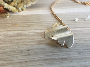 Collier Gingko - Collection Ørganik -