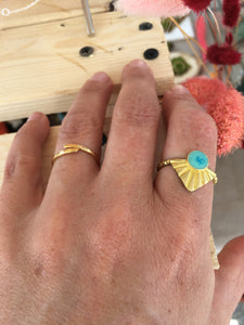 Bague Martelée "Mue"