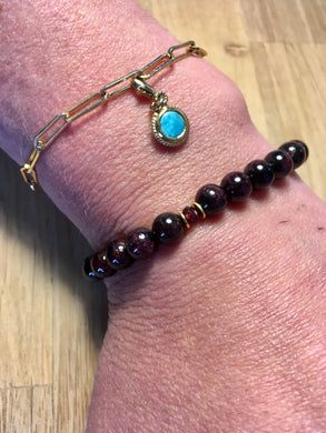 Bracelet en Grenat