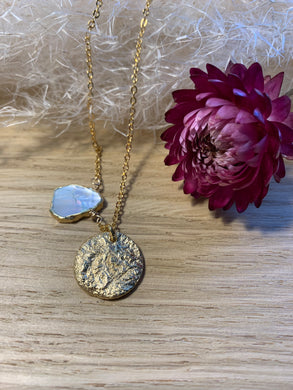 Collier Pose Ton Intention - Perle